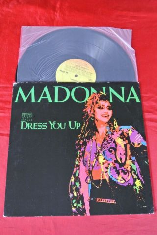 Madonna Rare Dress You Up Usa 12 " Record Maxi Single Vinyl
