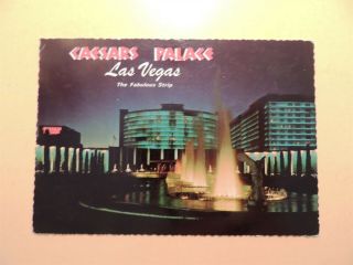 Caesars Palace Casino Hotel Las Vegas Nevada Vintage Postcard