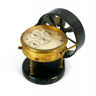 Vintage Anemometer (air Flow Meter) With Case |63