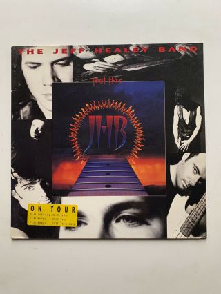 The Jeff Healey Band ‎Feel This Vinyl LP 1992 VG,  First Press 2