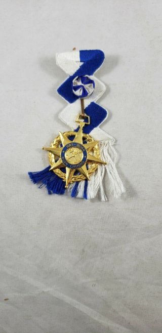 Vintage 1960s Vietnam Navy Distinguished Service Order 1st Class Medal