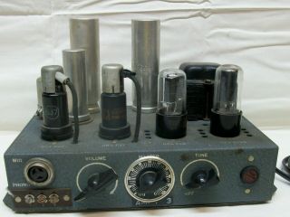 Vintage Rca Mono Tube Amplifier Model Mi - 12236 (1950 