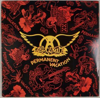 Aerosmith: Permanent Vacation Us Geffen Hard Rock Orig Vinyl Lp Club Press