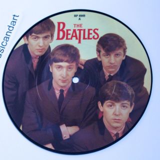The Beatles Love Me Do 7 - Inch Vinyl Picture Disc 45 Parlophone Uk Ex Rare