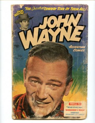 John Wayne Adventure Comics 17 Photo Cover,