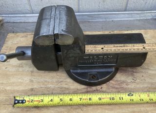 Vintage Wilton 4” Bench Vise - Made In USA 3