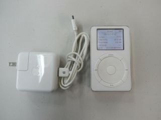 Apple Ipod Classic 2nd Generation Touch Wheel 20gb A1019 - Collectible Vintage