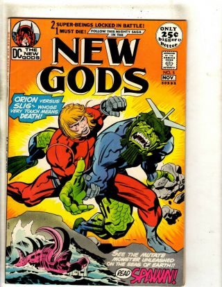 Gods 5 Vf/nm Dc Comic Book Jack Kirby Darkseid Fourth World Orion Jf11