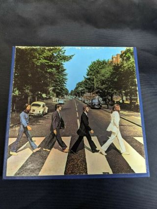 Vintage The Beatles Abbey Road Apple Records L383 Reel To Reel Tape 7 1/2 Ips