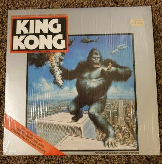 King Kong Soundtrack By John Barry 12 " Vinyl Lp 1976 Reprise