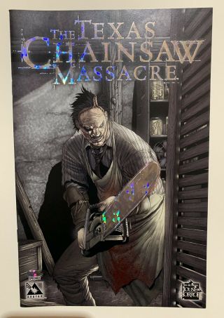 Texas Chainsaw Massacre Special 1,  Prism Foil Edition Limited To 500,  Nm Cofa