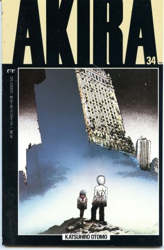 Akira (marvel,  1988 Series) 34 - Cs1138