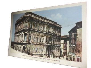 Perugia - Palazzo Gallenga Stuart (universitaire Per Stranieri) Vintage Postcard