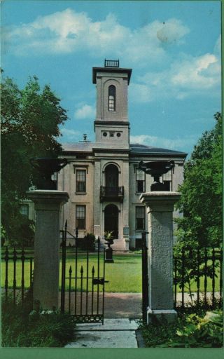 Vintage Missouri Mo Postcard Tower Grove Botanical Shaw 