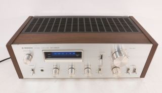 Vintage Pioneer Model Sa - 5800 Stereo Amplifier Amp Audio Sound Music Wood Metal