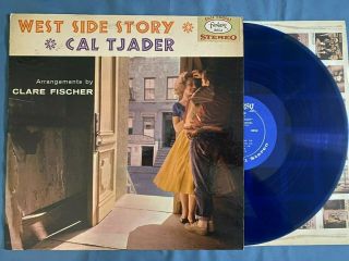 Cal Tjader West Side Story Blue Vinyl Fantasy 8054 Lp Nm/mint -