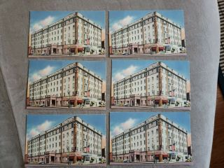 6 Vintage The Beaumont Hotel Green Bay Wi Wisconsin The Copper Coin Postcards