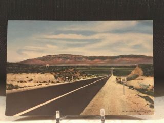 Vintage Postcard Route 66 Rio Grande Valley Albuquerque Mexico E