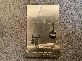 Vintage 1941 Postcard Of Cannon Mountain Aerial Tramway,  Franconia Notch,  Nh