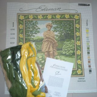 EHRMAN vintage DIONYSUS statue by EDWIN BELCHAMBER TAPESTRY NEEDLEPOINT KIT 2