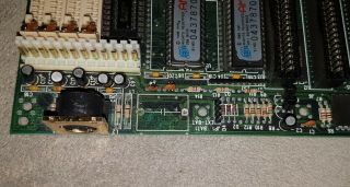 PC AT 286 Vintage Motherboard: PCChips M321 with Harris 25MHz,  Headland 2