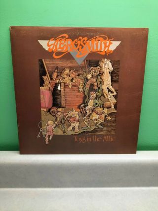 Aerosmith Vinyl Lp Toys In The Attic 1975 Columbia Beauty