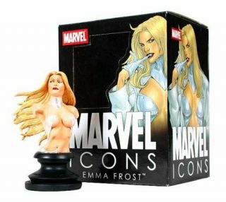 Marvel Icons: Emma Frost Bust (limited Edition) 1241 Of 2000