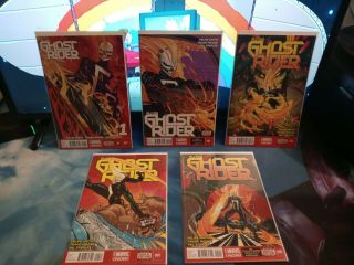 Marvel Comics All - Ghost Rider 001 - 005 Vf - Nm (5 Comics) Pics