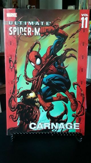 Ultimate Spider - Man Vol 11: Carnage Tpb (marvel) First Printing 2004 Gwen Stacy