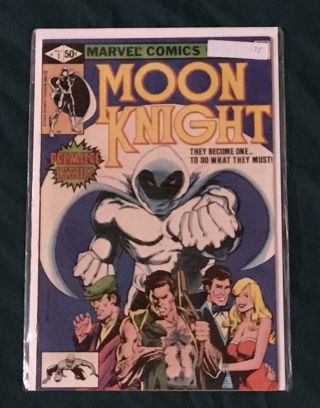 Moon Knight 1 (1st Series 1980) 7.  5 Vf - Marvel