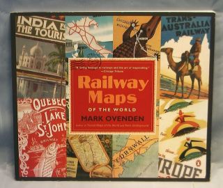 Railway Maps Of The World Book 2011 Softcover Old Train Locomotive Track History