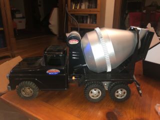 Wow Vintage 1961 Tonka Toy Truck Cement Mixer No.  120 Pressed Steel 17”