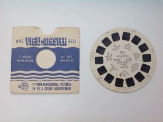 1no Vintage Sawyers Viewmaster Reel 1425 The French Riviera Cote D 