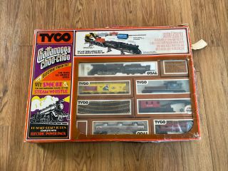 Vintage Ho Tyco Chattanooga Choo - Choo Smoke & Steam Whistle Train Set 1975