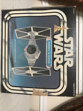 Vintage Star Wars Imperial Tie Fighter Kenner 1978 Star Wars Rare Org Early Box