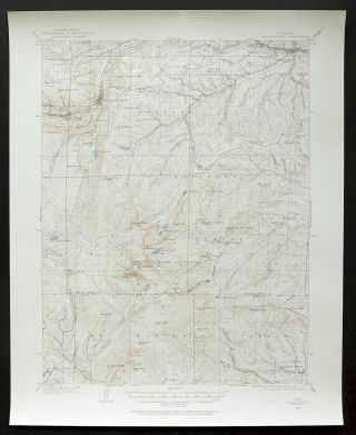 Georgetown Colorado Vintage Usgs Topo Map 1903 Idaho Springs Topographic