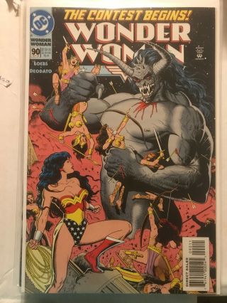 Wonder Woman (vol 2) 90 - 100.  Vf.  1: Artemis,  Contest Storyline,  Bolland Covers