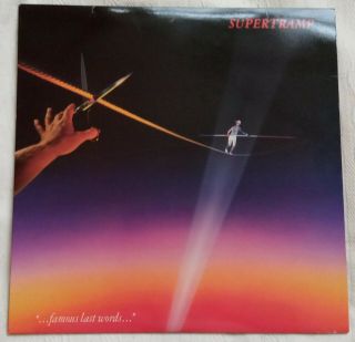 Supertramp -.  Famous Last Words.  - 1982 - 12 " Vinyl Album