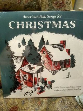 Mike,  Peggy,  And Penny Seeger - American Folk Songs For Christmas - Lp Record