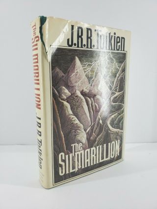 The Silmarillion By Jrr Tolkien First American Edition Hardcover Dj 1977 W/o Map