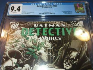 Detective Comics 823 Poison Ivy 1st Harvest Key CGC 9.  4 NM Batman Wow 2