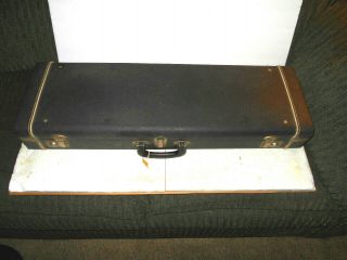 Old Antique Vintage Mid 1900s American " Suitcase " Style Full Size Violin Case