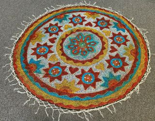 Needle Work Pak Round Table Cloth / Wall Hanging 3 X 3
