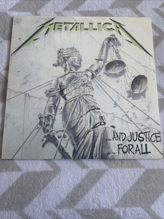 Metallica.  And Justice For All Vinyl 2 Discs