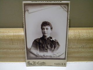 Cabinet Photo Of A Victorian Lady By Carter Lowville York