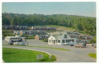 Waynesboro Va Skyline Parkway Motor Court Cottages Vintage Postcard - Virginia