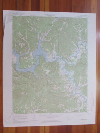 Elkinsville Indiana 1968 Vintage Usgs Topo Map