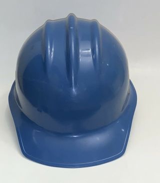 Vintage Bullard Hard Boiled Blue Safety Hard Hat & Suspension Model 303 & 302