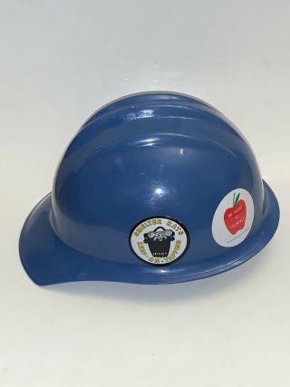 Vintage BULLARD HARD BOILED Blue SAFETY HARD HAT & SUSPENSION Model 303 & 302 2