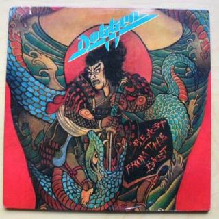 Dokken Beast From The East Lp 1988 Double Live Album In G/fold Cover (deletion C